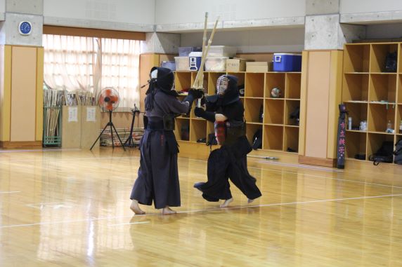 剣道部／稽古の様子です。