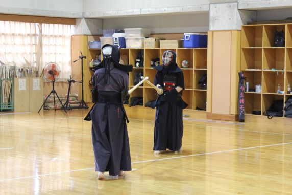 剣道部／稽古の様子です。